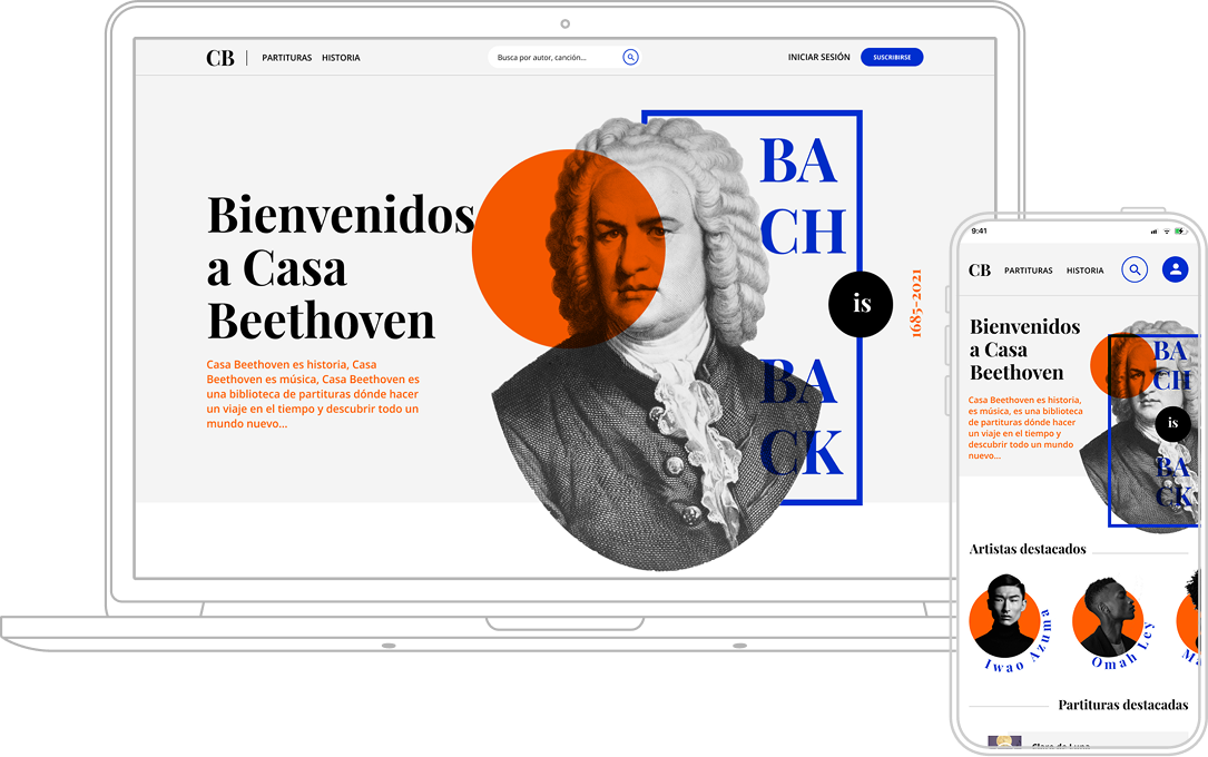 Casa Beethoven — historical storytelling and homepage