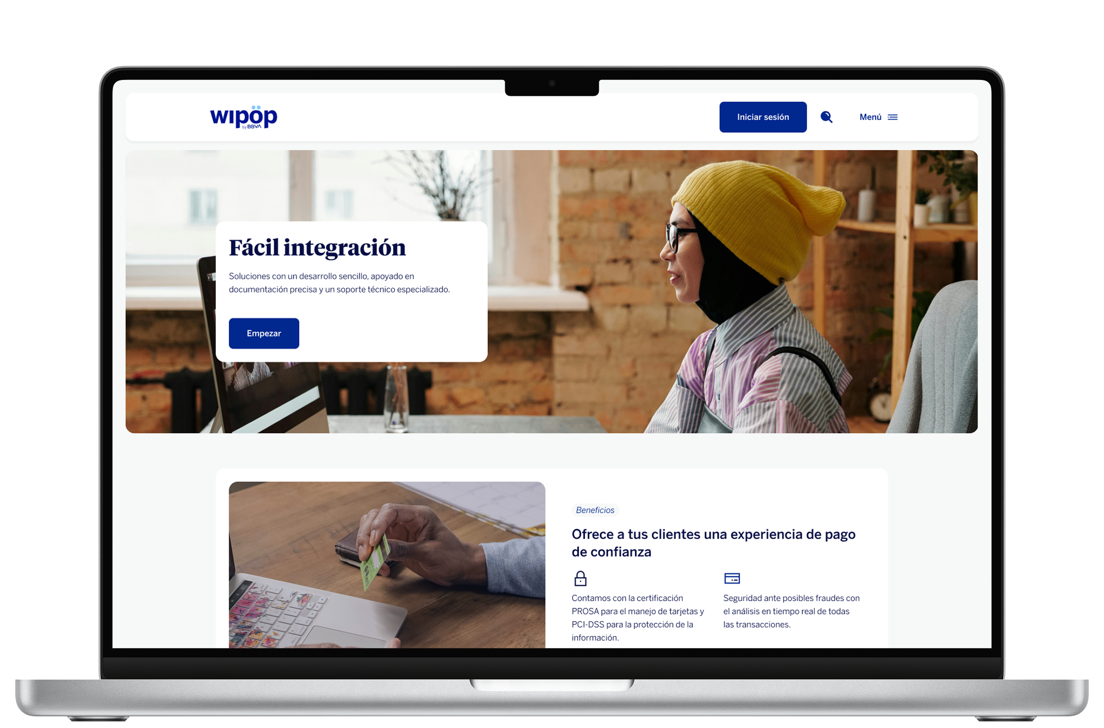 Wipöp — desktop platform on MacBook Pro